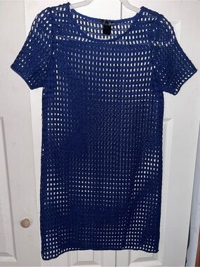 Aqua Crochet Swim Cover